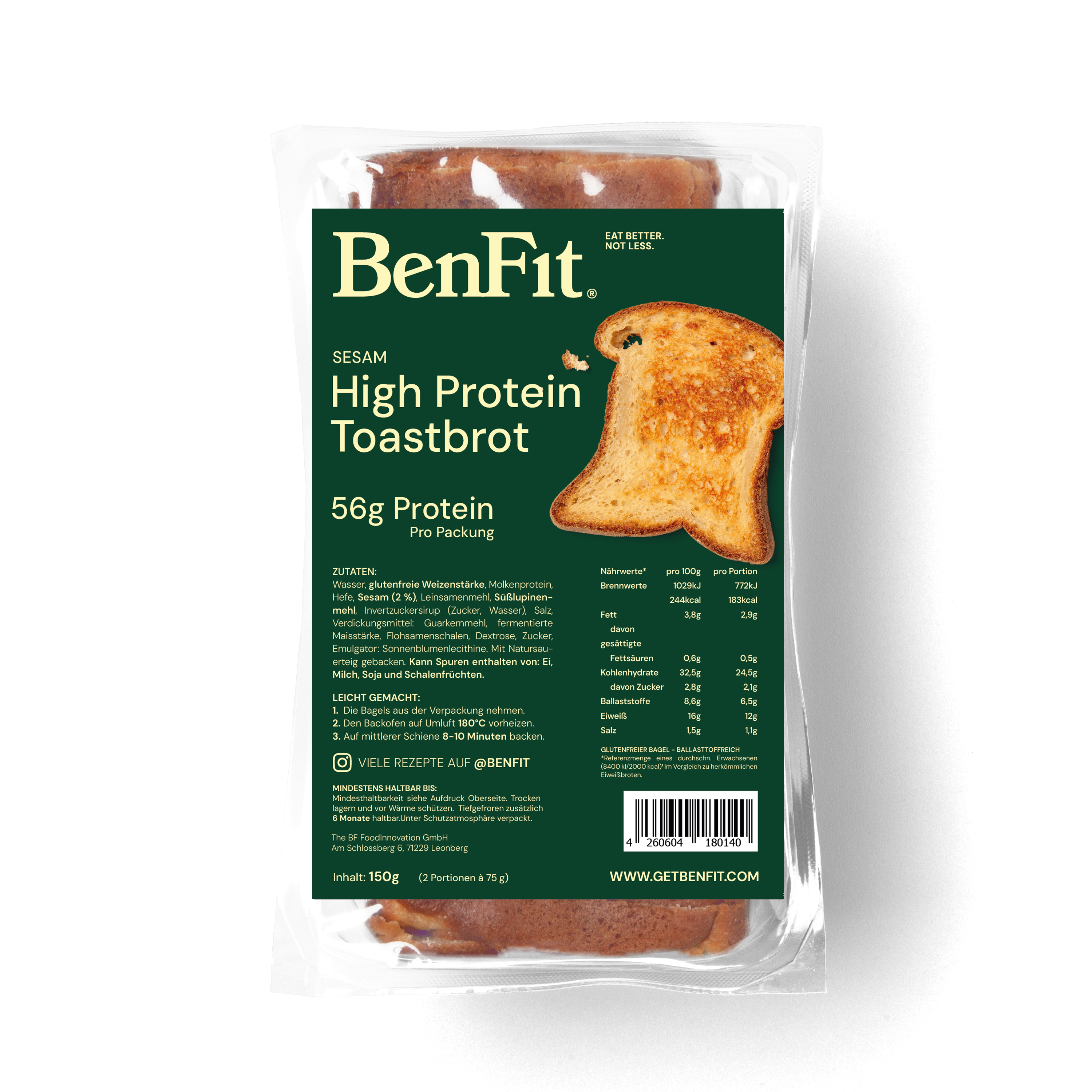 BenFit High-Protein Toast