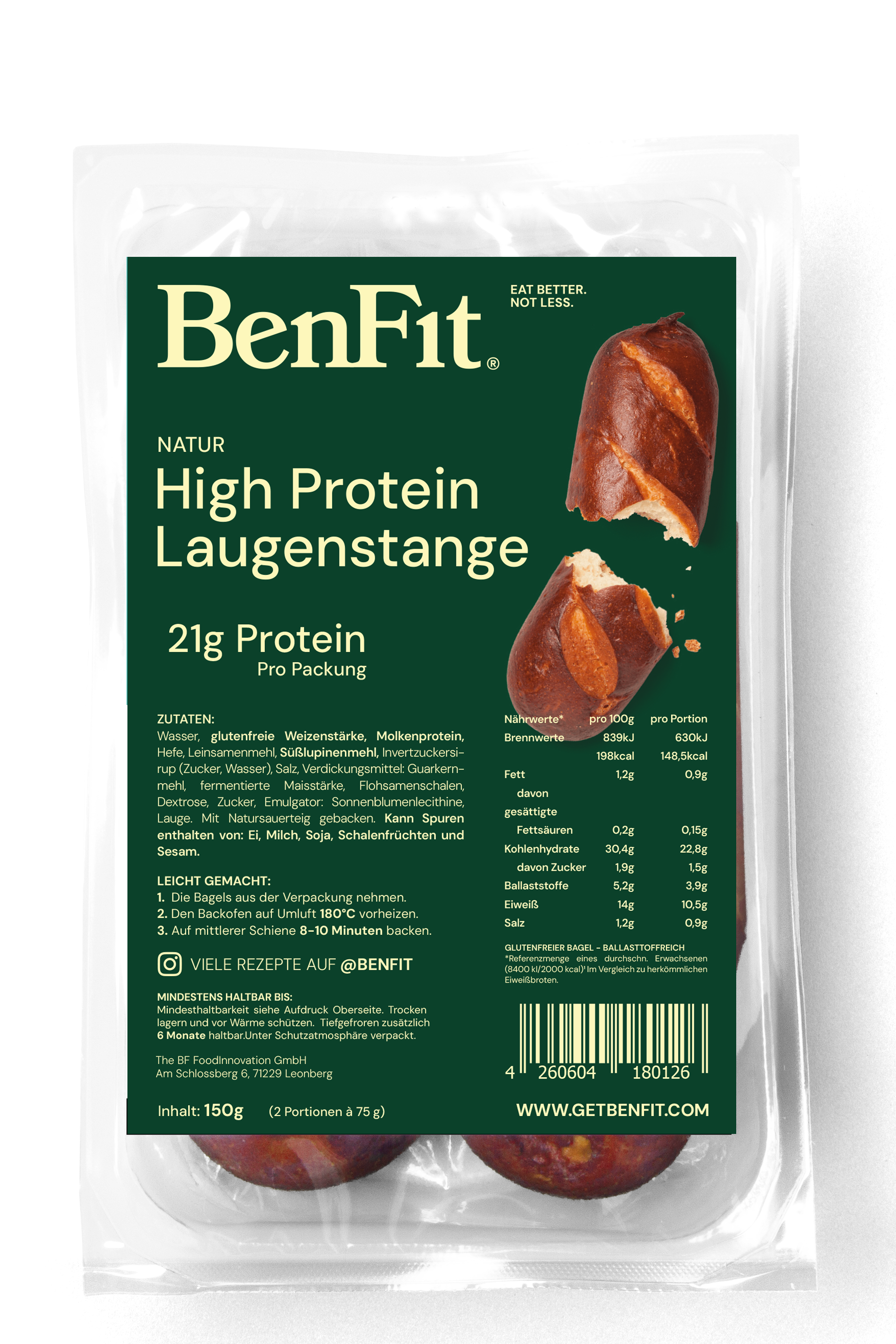 BenFit Protein Laugenstangen