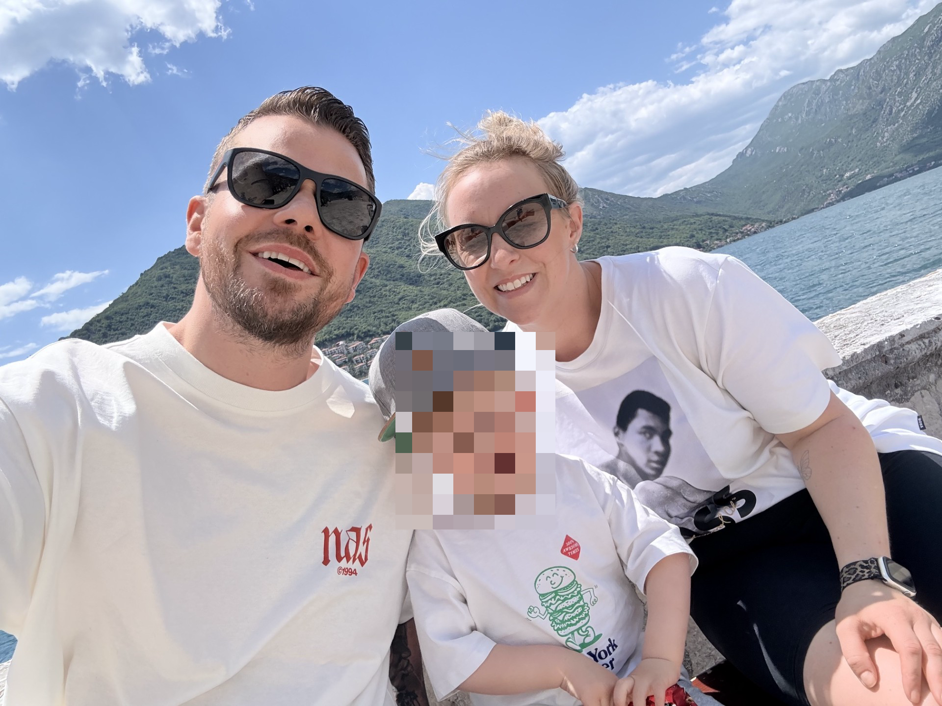 Benjamin Jakob mit Familie